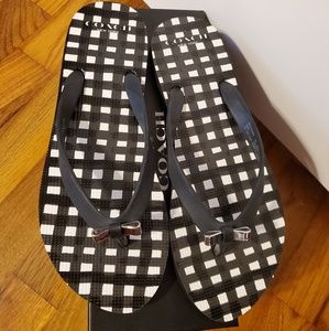 Coach flip flops